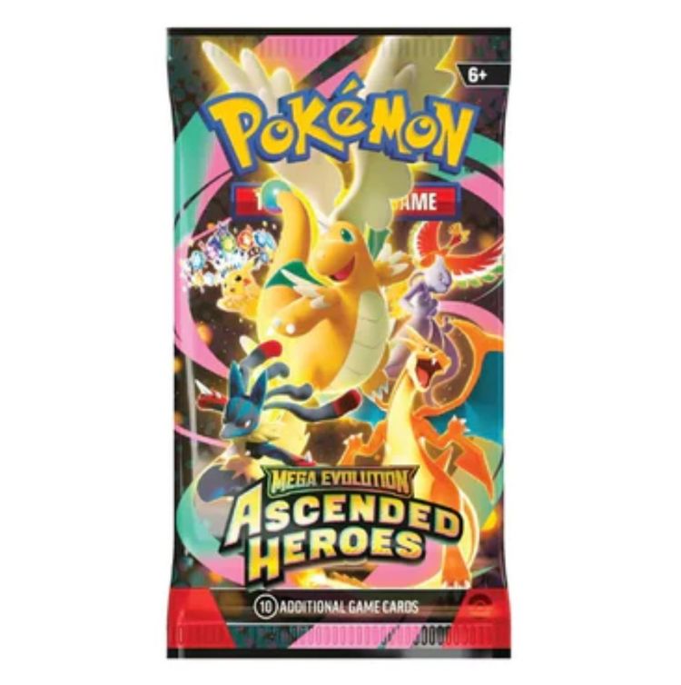 Pokémon Mega Evolution Ascended Heroes Game Cards Pack